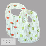 Mussola di cotone per pulire il frimousse, in lotto di 2.