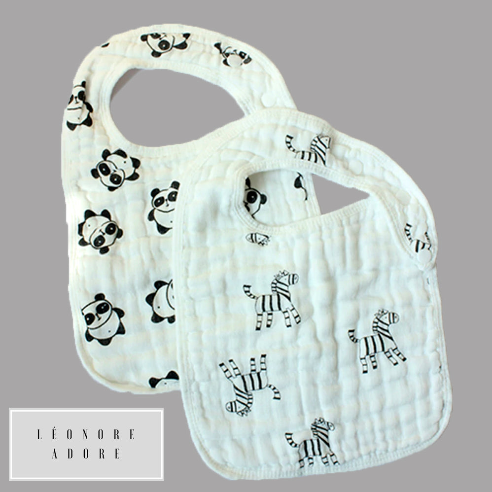 Mussola di cotone per pulire il frimousse, in lotto di 2.