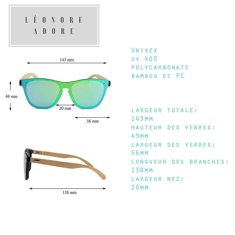 Occhiali da sole in bambù? Il must have dell'estate 2019.