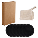 Anelli struccanti infusi con carbone attivo