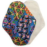 A mezzogiorno, lavare tovaglioli igienici con bambù organico