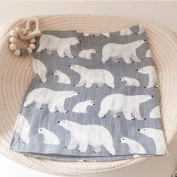 Mousseline de bambou style bandana
