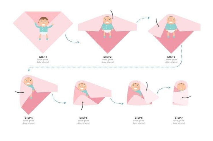 Grande quadrato (120 x 120cm) di mussola di bambù, leggero e super elegante! Diversi modelli tra cui scegliere