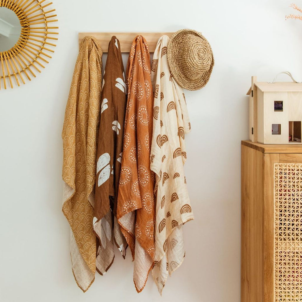 L'indispensable carré de mousseline 100% Bambou