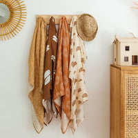 L'indispensable carré de mousseline 100% Bambou