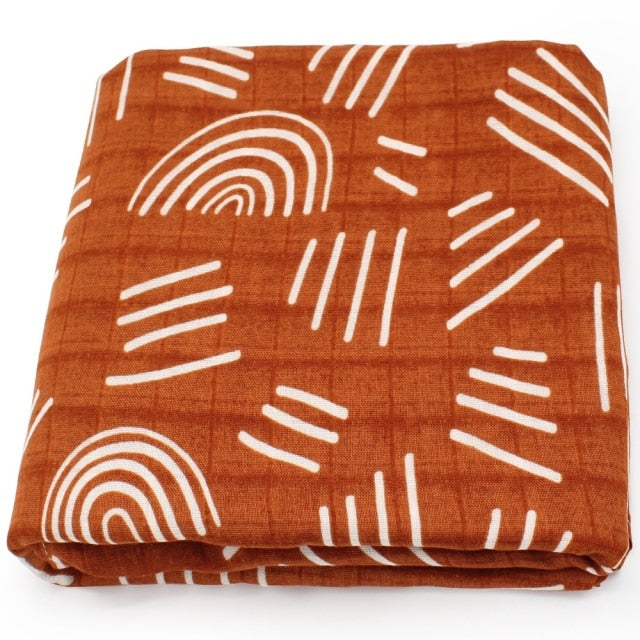 L'indispensable carré de mousseline 100% Bambou