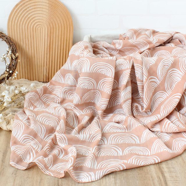 L'indispensable carré de mousseline 100% Bambou