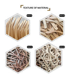 Occhiali da sole rotondi in bambù. L'eleganza è nella consapevolezza della materia.