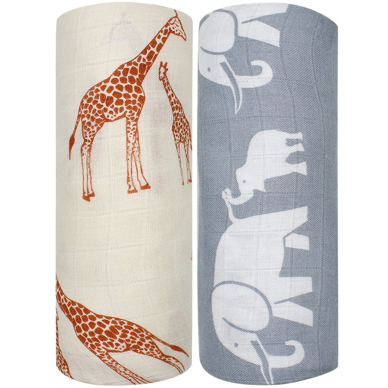 Non ne abbiamo mai abbastanza di due quadrati di bambù e mussola di cotone!