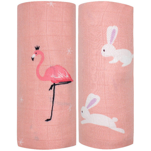 Non ne abbiamo mai abbastanza di due quadrati di bambù e mussola di cotone!