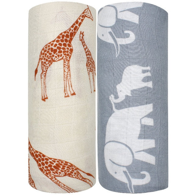 Non ne abbiamo mai abbastanza di due quadrati di bambù e mussola di cotone!