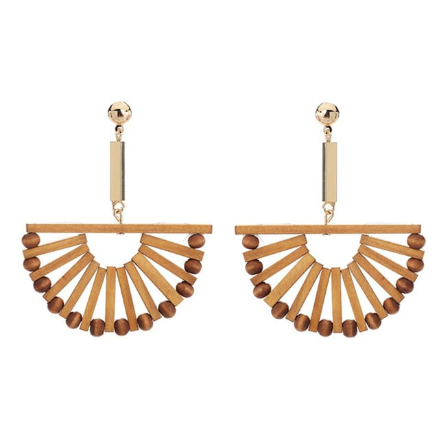 Belle orecchini di Bamboo