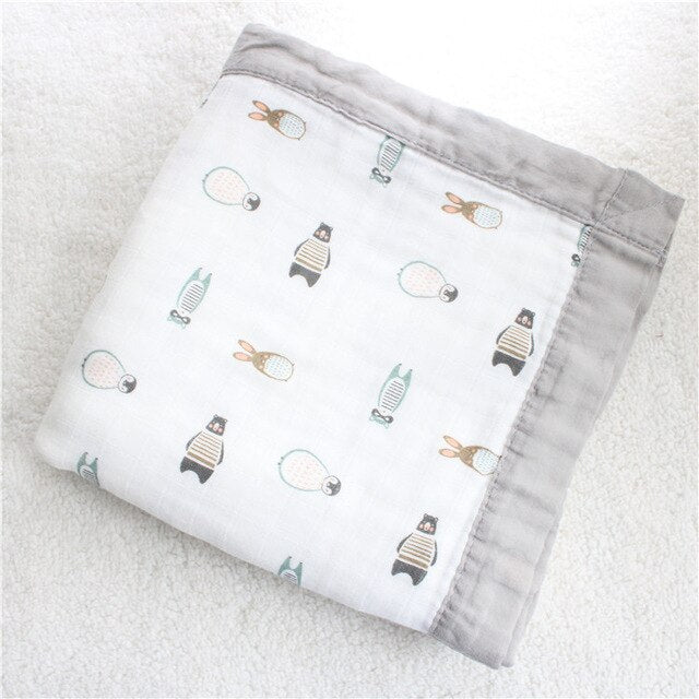 Doppia mousselina di bambù morbida: 4 modelli tra cui scegliere.