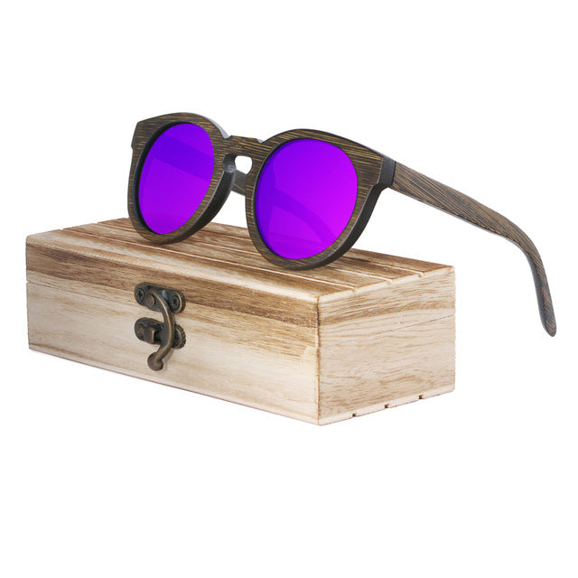 Lunettes de soleil pour elle, en bambou naturellement!