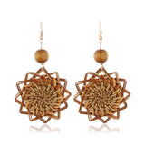Beautiful bamboo earrings