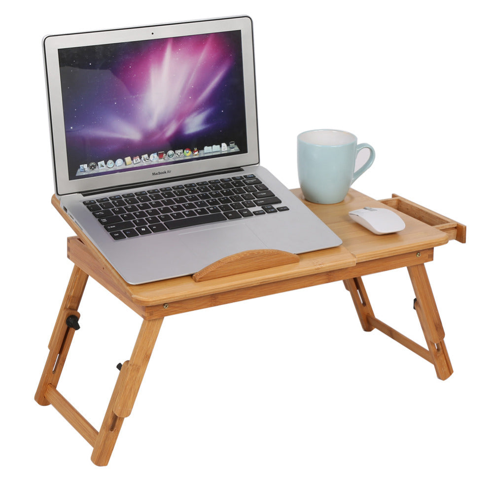 Table inclinable en bois de bambou, ou comment faire durer les moments allongés