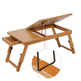 Наклоняемый стол из бамбукового дерева, или как сделать так, чтобы лежал последний